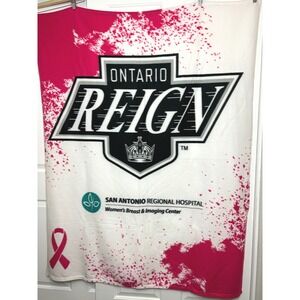 Ontario Reign AHL Game Giveaway Fleece Blanket